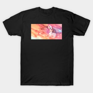 Steven Universe, Rose Quartz and Pearl Sword Fighting Picnic T-Shirt